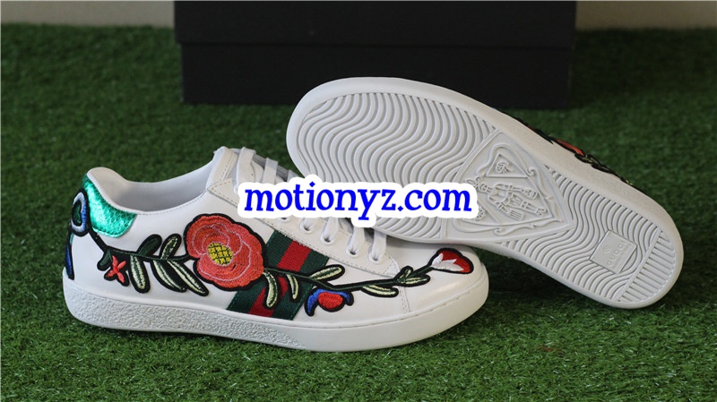 GC Ace Embroidered Low Top Sneaker Flower